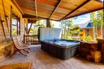 Hot Tub - A Mine Shaft Breckenridge Luxury Home